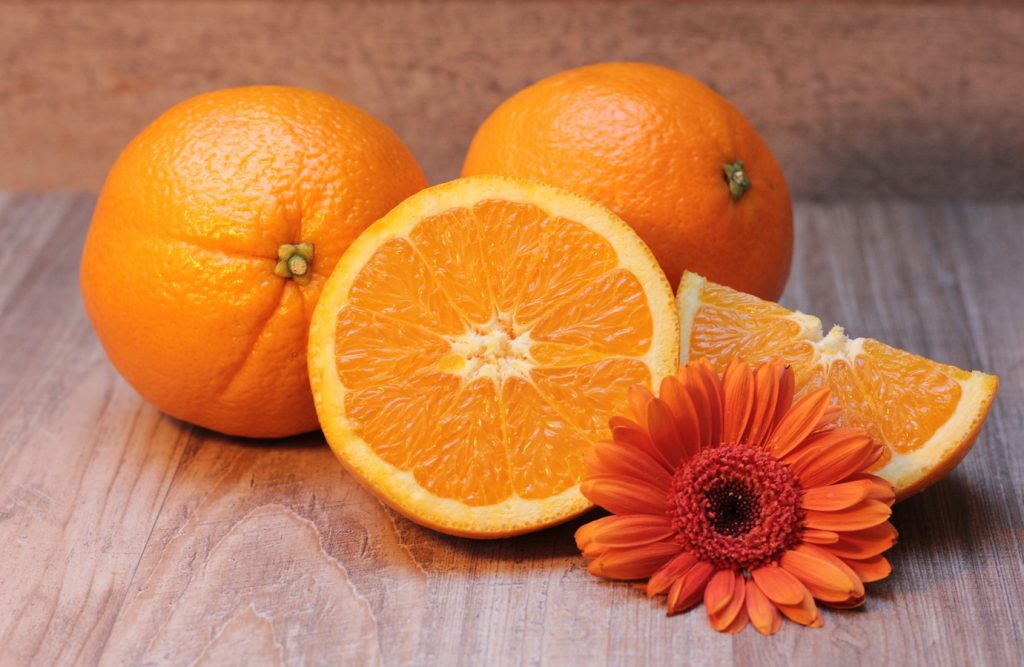 Oranges and vitamin C