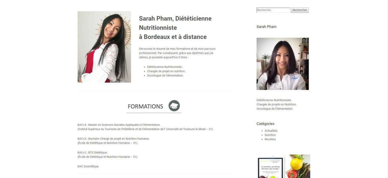 Dietitian nutritionist in Bordeaux