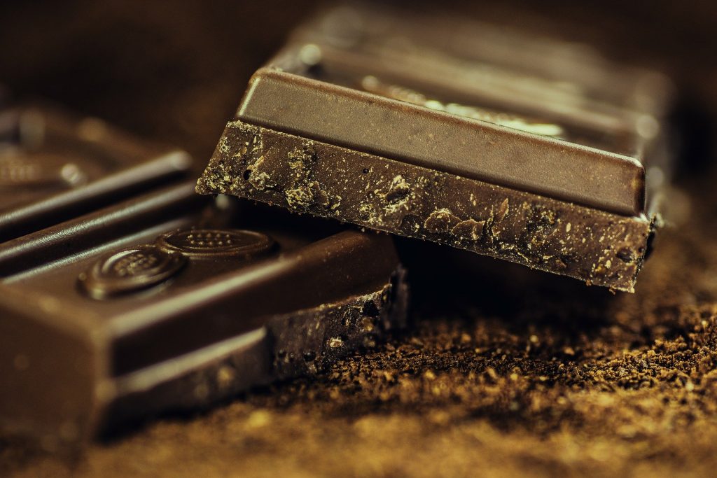Take a square of chocolate