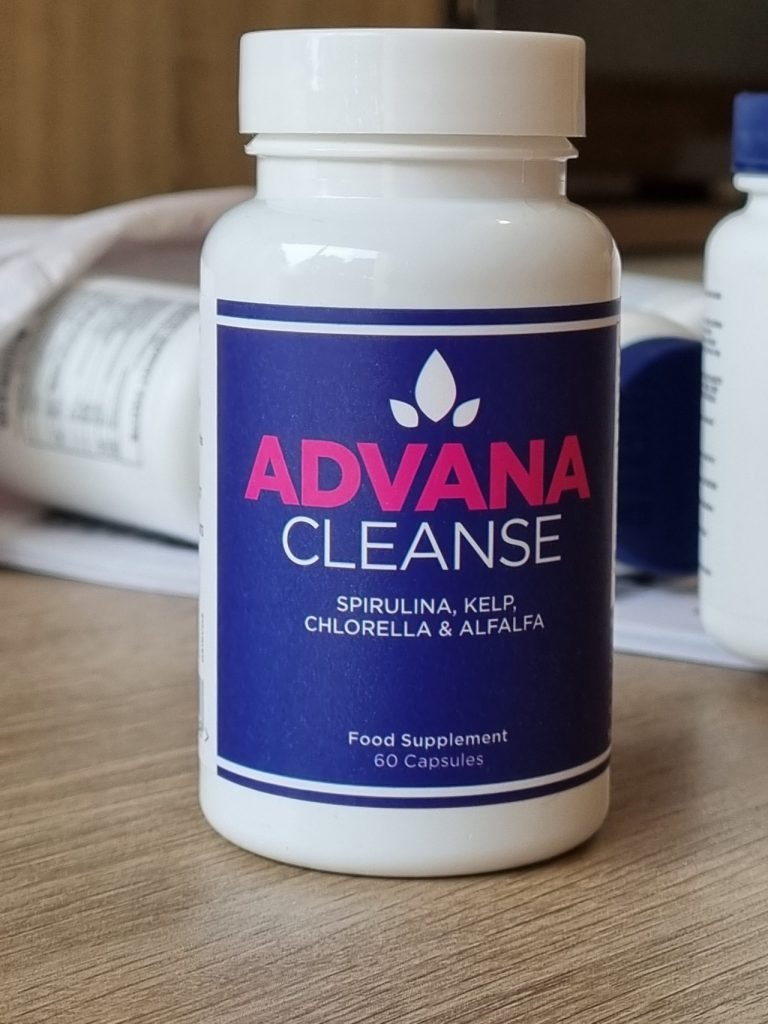 The bottle of Advana Cleanse offered with my order