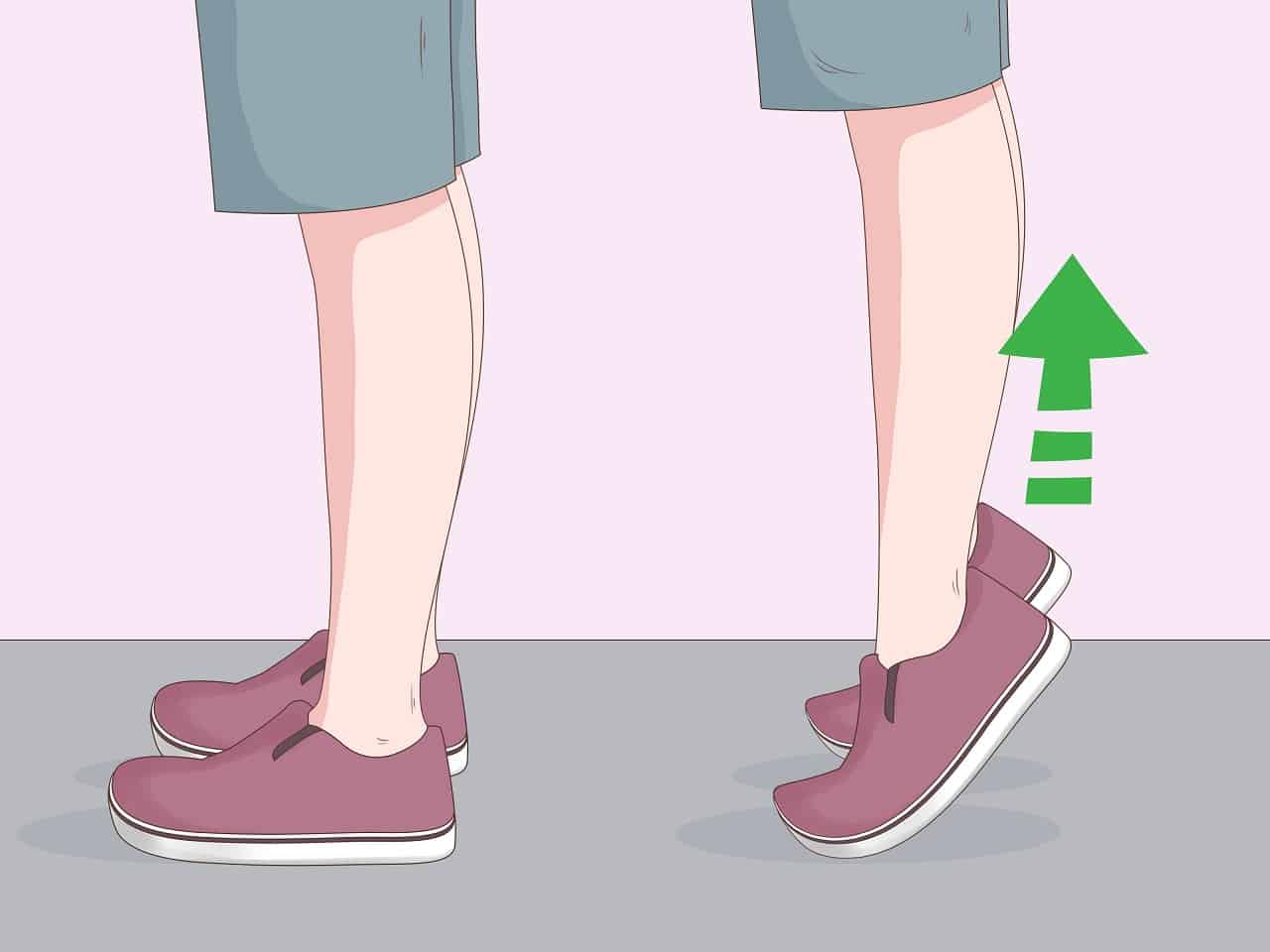 Plantar flexion without walking